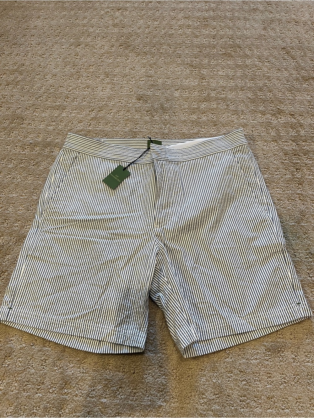 Sid Mashburn Seersucker Swim Trunks